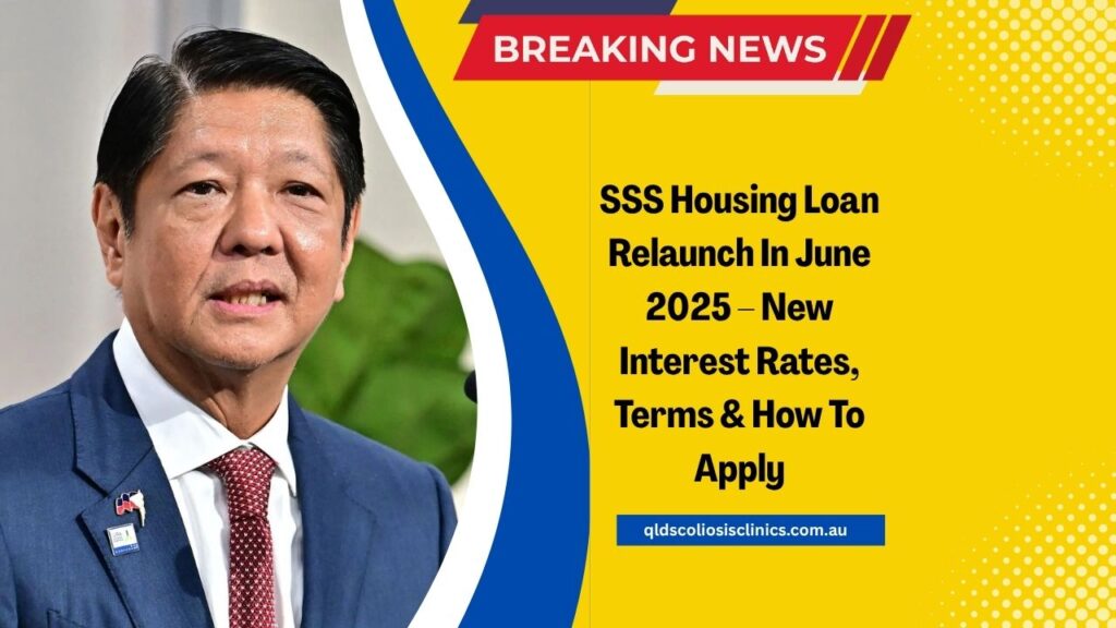 SSS Housing Loan Relaunch In June 2025 – New Interest Rates, Terms & How To Apply