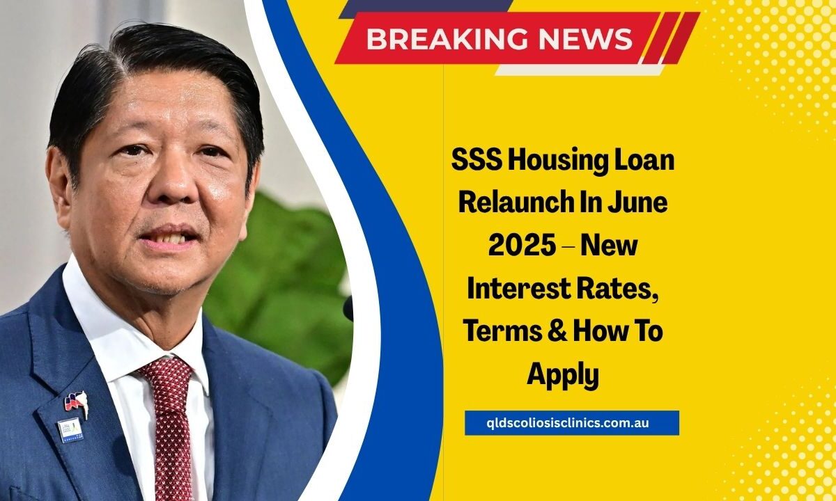 SSS Housing Loan Relaunch In June 2025 – New Interest Rates, Terms & How To Apply