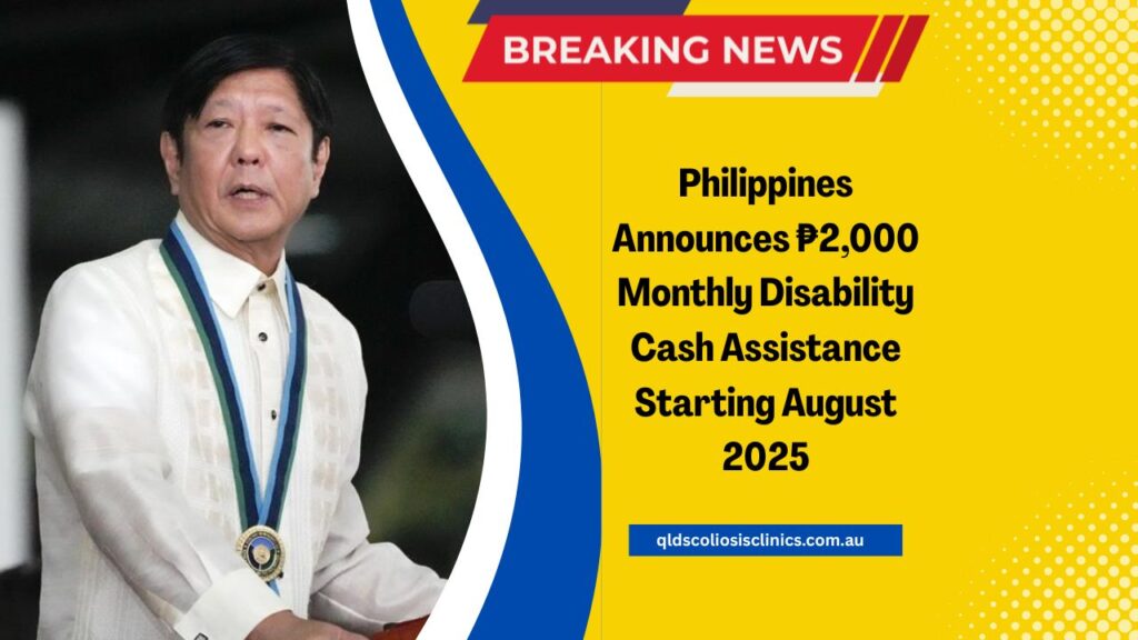 Philippines Announces ₱2,000 Monthly Disability Cash Assistance Starting August 2025