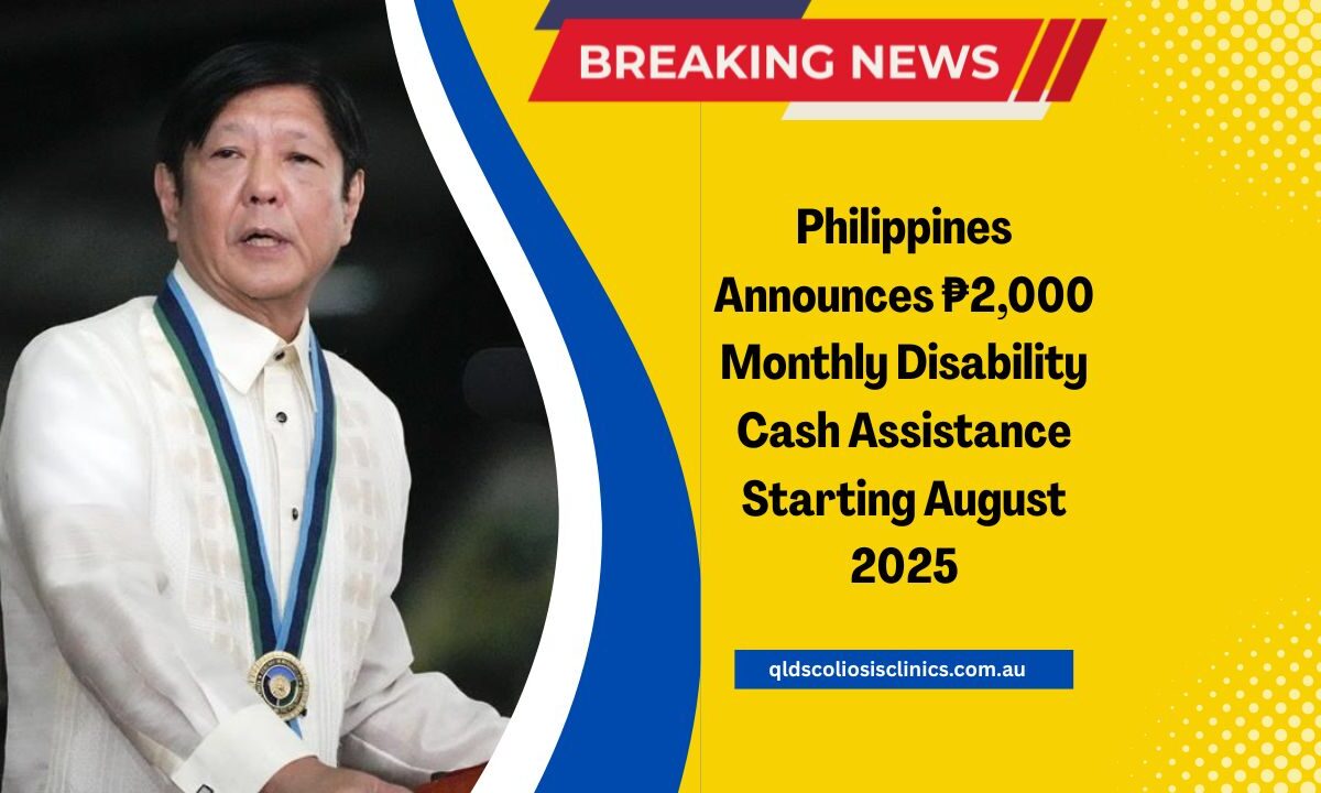 Philippines Announces ₱2,000 Monthly Disability Cash Assistance Starting August 2025
