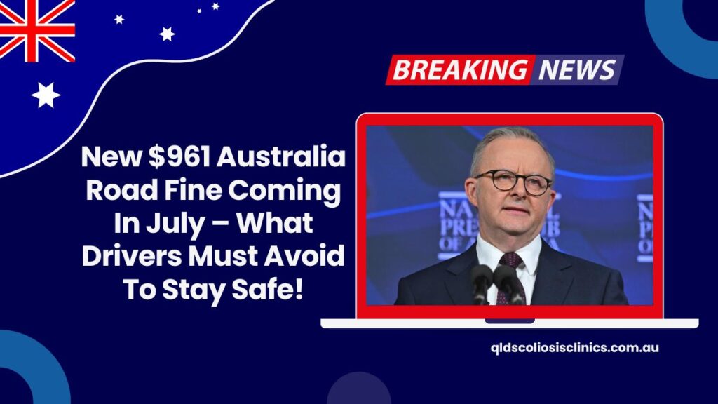 New $961 Australia Road Fine Coming In July – What Drivers Must Avoid To Stay Safe!