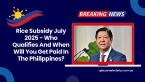 Rice Subsidy July 2025 - Who Qualifies And When Will You Get Paid In The Philippines?