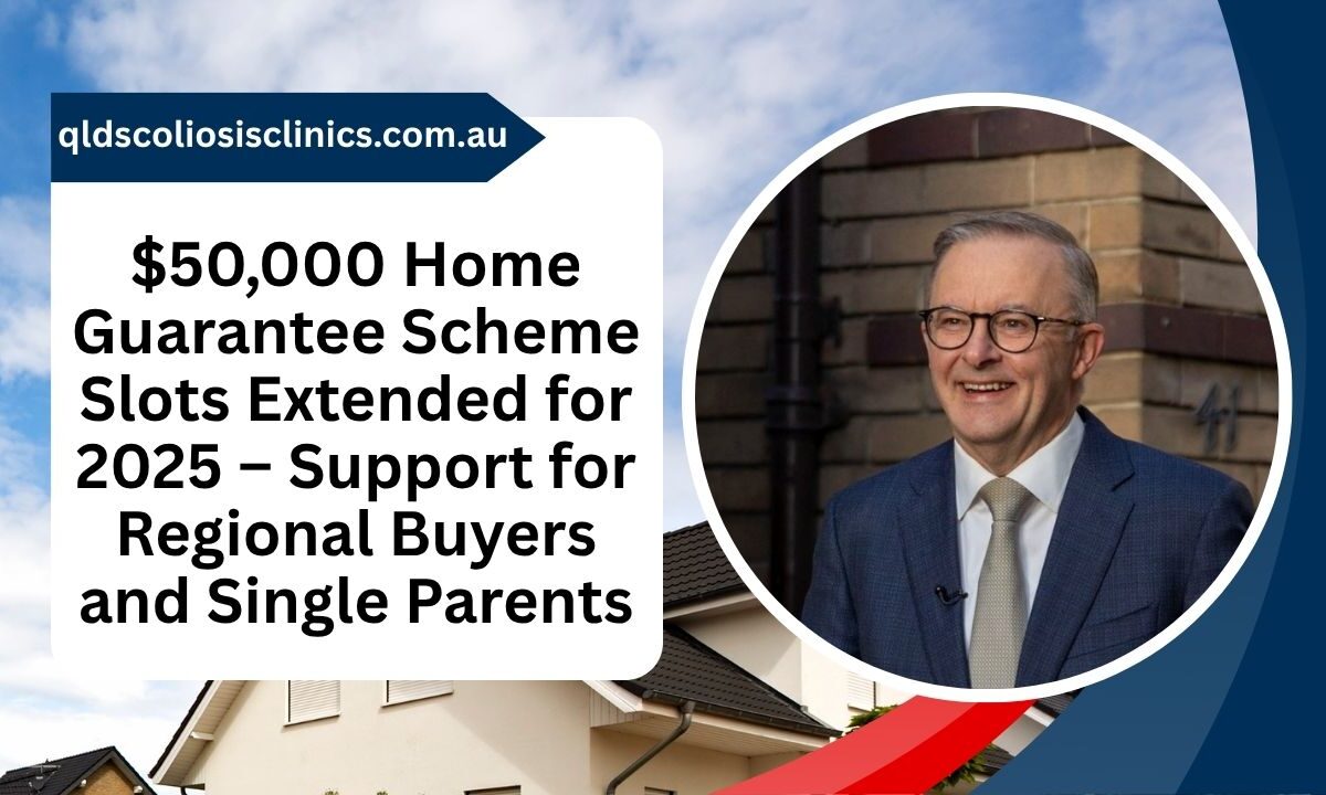$50,000 Home Guarantee Scheme Slots Extended for 2025 – Support for Regional Buyers and Single Parents